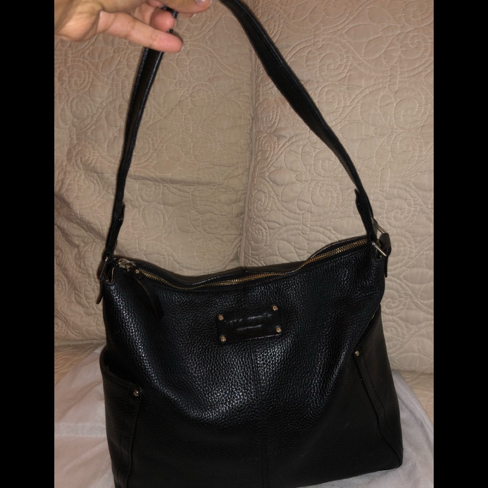 Kate Spade black leather bag